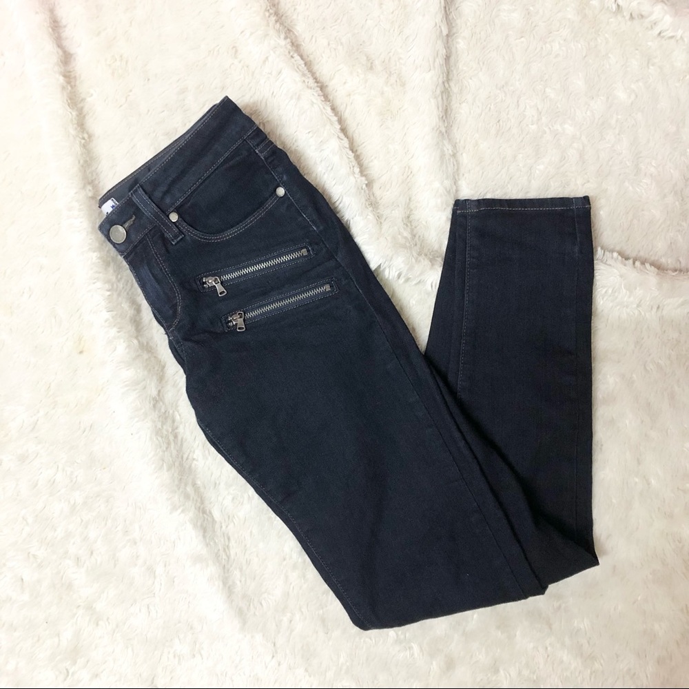 Paige Edgemont Skinny Jeans Dark Wash Size 25